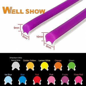 [Hot Item] 6mm/8mm Available Multiple-Colors 12V/24V Split Silicone Tube LED Lighting for Neon-Signs