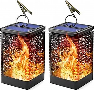 LOFTEK Outdoor Solar Motion Sensor Wall Lights, Dusk to Dawn Outdoor Lighting, LED Exterior Lantern Fixtures Wall Sconce, Anti-Weather Porch Light Fixtures, Wall Mount for Garage, Doorway - 3 Pack