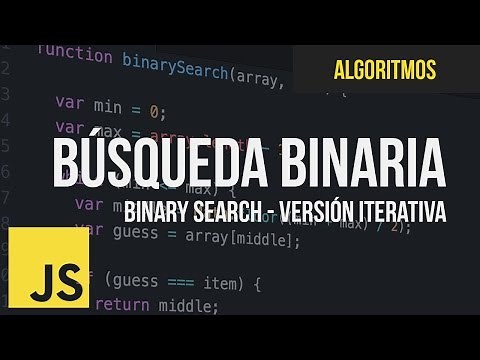 Algoritmos - Búsqueda binaria (iterativa) - Binary Search