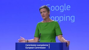 E.U. fines Google record $2.7 billion in antitrust case