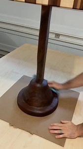 Carved Base Chess Table | Hesswoodwork