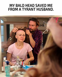 15K views · 64 reactions | A husband dumped his wife 'cause she was bald. | Tips & Tricks | Facebook