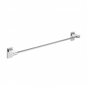 [Hot Item] Sanitary Ware 304 Stainless Steel Single Towel Bar Modern Bathroom Accessories Fittings