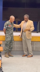 Such a privilege and an honor to be apart of the Semper Fi/GungHo Award that the foundation gives out to each class of graduating Drill Instructors. The recipient is a Korean Marine MSgyt MunGil Choi. Chosen by his peers for his leadership, loyalty and Marine spirit. Semper Fi #parrislandmuseum #parrisislandheritagefoundation #mcrdparrisisland | USMC Museum Parris Island