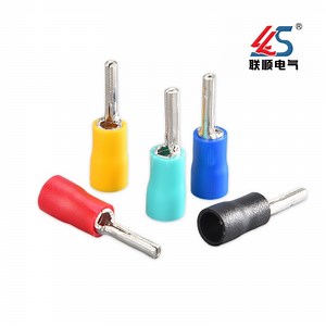 [Hot Item] Copper Ptv Insulated Pin Terminal Connector Cable Crimp Terminal