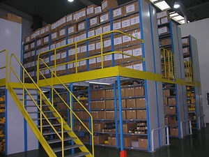[Hot Item] Powder Coated or Galvanized Floor Decking 500kg for One Level of The Beam for One Bay Medium Duty Racking Mezzanine