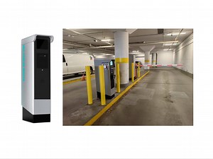 [Hot Item] Parking Exit Station Barcode Ticket Validator