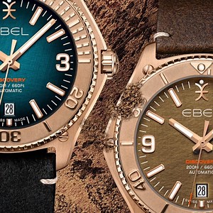 Worth every risk. The EBEL Discovery Bronze. http://bit.ly/DiscoveryBronze | EBEL