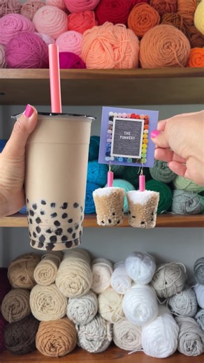 "To be Asian American is to be part of a multi-ethnic community composed of diverse cultures, foods, and histories - and that is something worth celebrating." Justine loves pom pom accessories but found there was a lack of representation in products available so she set out to change that with her Etsy shop @theponnery. Her playful pom pom accessories are more than just decorative, they're a celebration of her heritage and experiences🧋🍙🍡 https://etsy.me/49Sq86R | Etsy