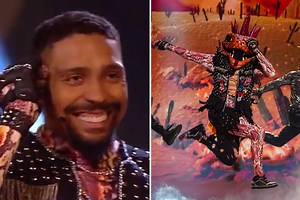 The Masked Dancer sees Jordan Banjo revealed as Viper & first to be voted off