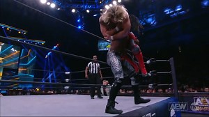 With the devastating Swerve Stomp, Swerve Strickland scores the victory here on #AEWRampage on TNT! | All Elite Wrestling