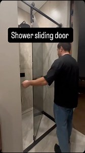 115K views · 1.1K reactions | Shower sliding door and glass hardware  стеклянная дверь в душевую и система от Omni Vitrum #душевые #фурнитурадлястекла #фурнитурадлядушевых #душевыеперегородки #glasshardware | zerkala-na-zakaz.ru | Facebook
