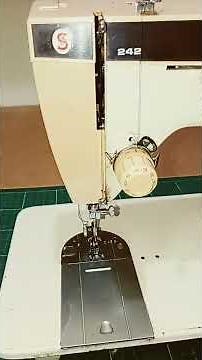 Máquina de costura Singer 242: tudo perfeito! 🙋🥰🤗