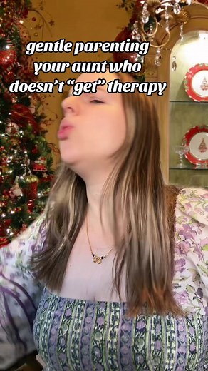 Maybe they seem “fine” to you because of the therapy, Aunt Gloria! 👀 Sounds like that might’ve been an inside thought…