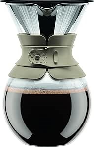 Bodum Pour Over Coffee Maker, 34 oz, Sand