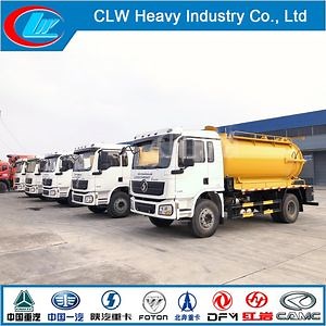 [Hot Item] 12 Cubic Meters Shacman Vacuum Dump Tanker Sewage Suction Truck