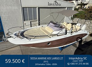 Sessa Marine KEY LARGO 27   2xYAMAHA 150 KS