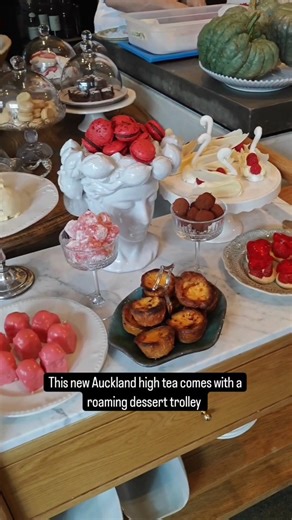 15K views · 52 reactions | This epic new high tea has a roaming dessert trolley  | Urban List NZ | Facebook