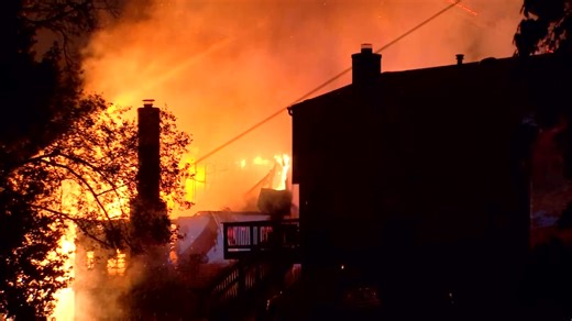 NEW DETAILS: A dog alerted its family that their house was on fire in Upper St Clair Monday morning, allowing all of them to escape safely. wpxi.tv/4lmPX4D | WPXI-TV Pittsburgh
