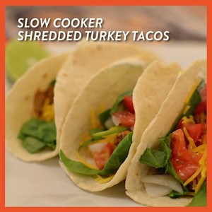 7.7K views · 106 reactions | Slow Cooker Shredded Wild Turkey Tacos...