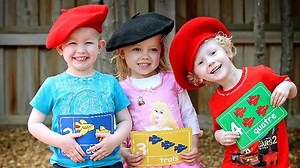 French Children's Songs - Au clair de la lune (English translation #2)