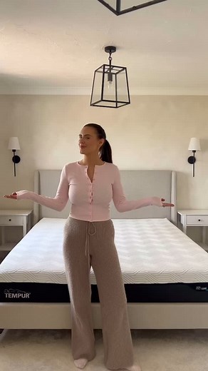 What a difference a few touches can make 😍🫶🏼 Details⬇️ Bed: @land_of_beds Mattress: @tempur_uk highly recommend! We loved it so much we had to add the pillows too! Michael got the one for neck pain and I got the normal! 💭 Bedding: @dusk.com Throw: @nextofficial Pillows: @dunelmuk Images: @desenio Vases and faux flowers: @dunelmuk Bedside tables: @wayfairuk #Ukmums #mumofboys #homeinspo #bedroominspo #bedroomdecor #bedroomdesign #diy #diyhomedecor #interiordesign #cosyhome #homeinspo #motherh