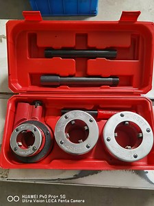 [Hot Item] 라쳇 다이 스톡 수동 파이프 나사 도구 63 유형 3 헤드 BSPT