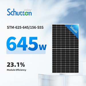 [Hot Item] Wholesale Solar 630W 640W Solar Energy Power Mono Solar Panel 620W Topcon PV Module