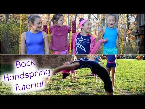 How to Do A Back Handspring