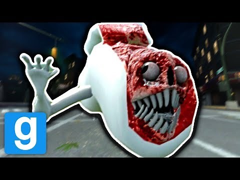 BRIDGE WORM SPOTTED IN CITY!! (gmod nextbot)