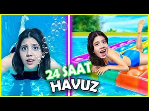 24 SAAT HAVUZDA KALMAK YAĞMUR KAYA