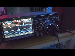 Russian Spy Numbers Station M12 in CW Morse Code Yaesu FTdx10 13426 kHz Shortwave