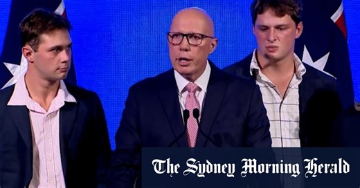 Peter Dutton concedes election defeat