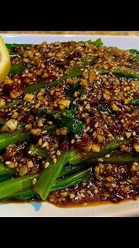 The EASIEST Blanched CHOY SUM (Yu Choy) With Garlic And Oyster Sauce Recipe/ Panlasang Pinoy