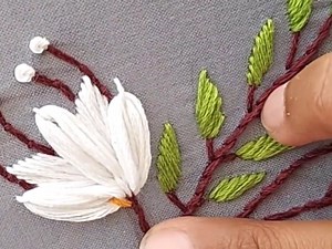 18K views · 156 reactions | Wow!! A amazing most beautiful hand embroidery #virals #trend #craft #embroidery | ABC Of Hand Embroidery | Facebook