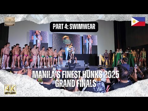 Manila's Finest Hunks 2025 Grand Finals Part 4 | Swimwear + Third Set of Awards
