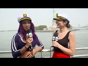 Sasha Banks live SummerSlam interview: WWE Now