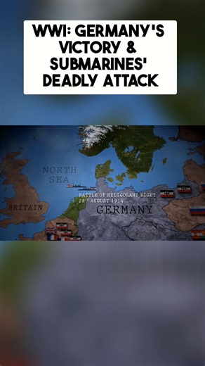 World War I: Germany's Victory & Submarines' Deadly Attack Germany presses Britain with a growing U-boat threat, sinking HMS Pathfinder. On the Eastern Front, von Hindenburg and Ludendorff crush Russia at Tannenberg and Masurian Lakes, aided by unencrypted wireless messages, causing massive casualties. To watch the full video just search Epic History.⁠ #WW1 #WorldWarOne #GreatWar #EpicHistory | Epic History TV