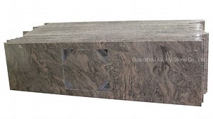 [Hot Item] Gold Juparana Paradiso Granite Colors Grey Ocean Wave Stone Countertop Price