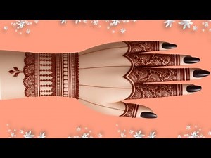 New Stylish Beautiful Mehndi Design | Mehndi Designs For Hands | Simple Easy Henna Design | Mehandi