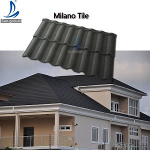 [Hot Item] South Africa Carlac Stone Granules Coated Alu-Steel Roof Panel Most Durable Venting Roofing Sheet in Shandong