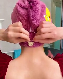 2022 New Rapid Drying Towel - Microfiber Hair Towel Wrap,Quick Drying Towel, Strong Absorbent Shower Cap,Quick Drying Towel Women's Bag Headband for All Hair Types (Pink)