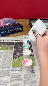 5.4K views · 43 reactions | How satisfying is this pour? 襤 Bring the satisfaction home and get yours here now only £7.99: https://bit.ly/3tj5k9t #Ryman #PaintPouring #Christmas | Ryman | Facebook