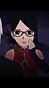 sarada finds out that sakura is not her real mother😑 #sarada #uchiha | Tobi Akie
