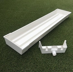 [Hot Item] Hydroponic Nft Growing System Substrate PVC Gutter