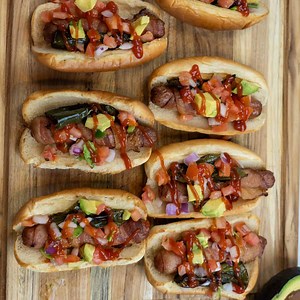 Mexican Hot Dogs (Sonoran Style) - Cilantro Parsley