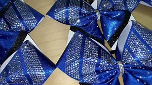 Beauties  #cheerbows #custombows #allstarbows #schoolcheer #softballbows #bowsforsale #teambows #allstarcheer #highschoolcheer #baddablingbows #cheerbowsforsale #competitionbows #originaldesigns #teamcheerbows #popwarnercheer #bestbows #cheerleader #cheerleaders #cheercoach #cheercamp #schoolspirit #campbows #cheerleading #rhinestonebows #seniorbows #dollybows #dancebows #taillessbows | Badda Bling Bows | Facebook