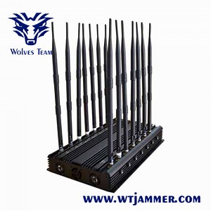 [Hot Item] 18 Antennas Powerful GSM 3G 4glte 4gwimax Phone Blocker WiFi UHF VHF GPS Lojack Remote Control Jammer Cooling Fan