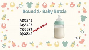 Guess That Price - Baby Shower Edition - (price is Right) - Etsy