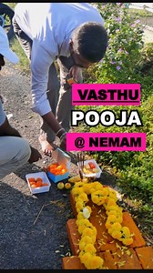 🏠✨ Vaastu Pooja: New Beginnings 🕯️ ✅ G 1 dream home blessed and off to a great start! 🙏 🌸 "Here’s to peace, prosperity, and happiness." 🎉 🎥 Watch the ceremony unfold and share your wishes! 💬 #FalconBuilder #FalconBuilders #Avadi #House​ #Villa​ #VaastuPooja #DreamHome #BestBuilders #Housewarming #SatisfiedClient #ConstructionJourney #ChennaisBestBuilder #InstaGood | Falcon Builders
